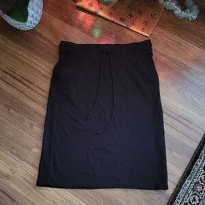 LOFT Elegant Black Pencil Skirt